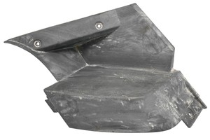Black Fiberglass Rear Fender Hugger For Polaris Slingshot (2015-2019) TA1222
