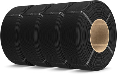 JAYO 4,4KG PLA Matt Schwarz Refill Filament 1,75mm 3D Drucker Filament No Spool