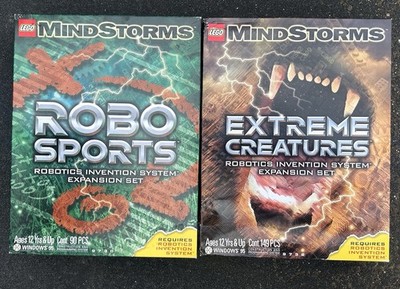 Lego MindStorms Robotics Invention Systems Robo Sports & Extreme Creatures NIB