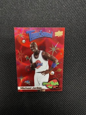 26 Upper Deck Space Jam 30th Anniversary Michael Jordan /1996 Red Tune Squad SSP
