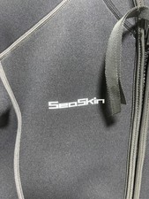 SeaSkin Wetsuit Mens XL Shorty 3mm Front Zip Neoprene Surf Swim Dive