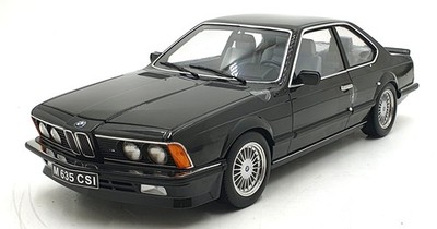 KK Scale 1/12 Scale KKDC120163A - 1987 BMW M635 CSI - Black