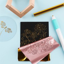 USB Hot Foil Pen 0.8mm Heat Activated Foiling Tool for Paper Leather Cards DIY