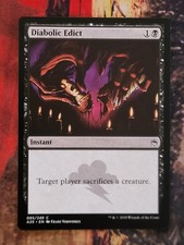 MTG Card: Diabolic Edict (Masters 25)