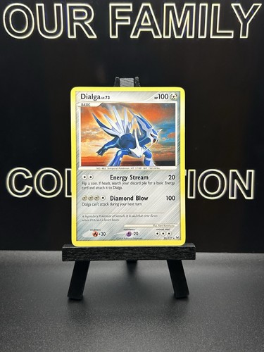 Dialga - 23/127 - Rare VLP Regular English Pokemon Platinum