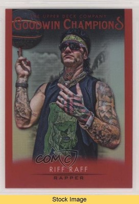 2021 Upper Deck Goodwin Champions Platinum Red Riff Raff #13 READ yf0