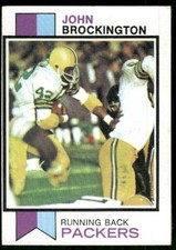 1973 Topps John Brockington #470 Green Bay Packers