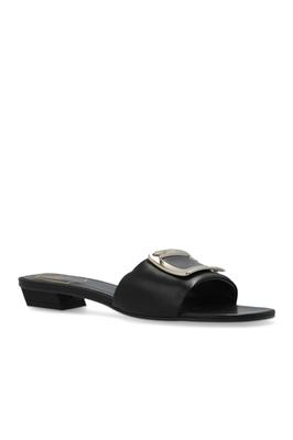 新品Roger Vivier ビジュー付きミュール ブラック35ハーフ ROGER VIVIER Belle Vivier Black Padded Mules New & Authentic | eBay