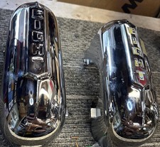 Lot Of Two 1949 1950 Mercury Eight Grill Center Cover Mercury 8m-8158 Ship