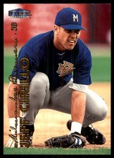 Jeff Cirillo 1999 Fleer Tradition #74 Brewers MLB READ FREE SHIP AutographDen
