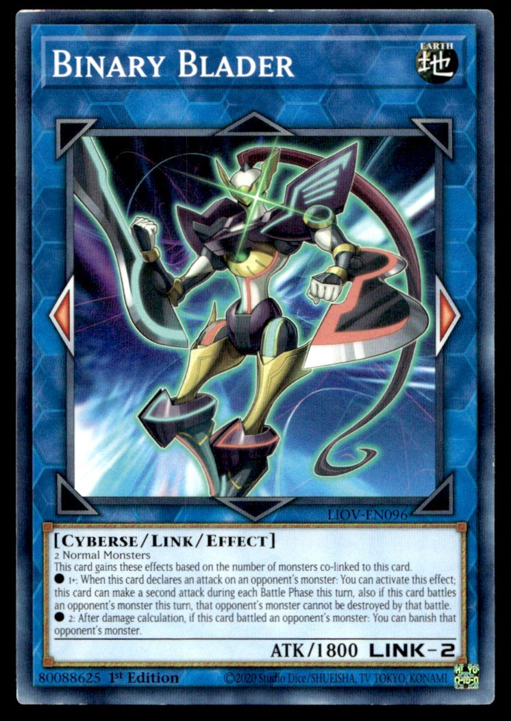 Binary Blader - LIOV-EN096 - 1st Edition - YuGiOh