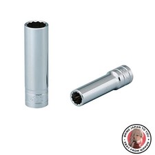 New Kyoto Machine Tools KTC 9.5mm 3/8 Deep Socket Dodecagonal 7/16