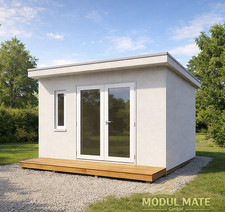 Modulhaus Holz 3×4 m | planbar nach Wunsch | Ausbau oder schlüsselfertig