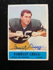 Forrest Gregg Autographed  1964 Philadelphia Gum Football Card #73 Packers HOF