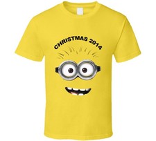 2 Eyed Minions Christmas 2014 v2 T Shirt