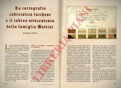 ROMITI Beatrice - Die Lucca Cabreistica Kartographie und der Ziegenbock des 19. Jahrhunderts