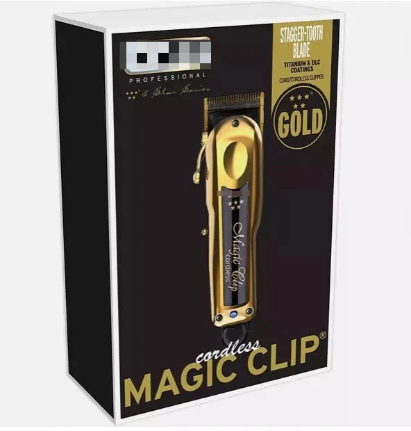 NEW Professional 5 Star Gold Cordless Magic Clip 8148-700 with Charging Stand US - Image 2 of 4
