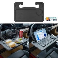 Car Steering Wheel Tray Desk 2 Sided For Laptop Drink Food Work Table Holder USA