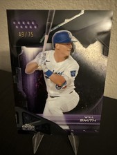 2026 Topps Chrome Black - Will Smith /75 Purple Mini Diamond Refractor Dodgers
