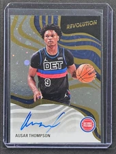 2024-25 Panini Revolution Ausar Thompson Auto #19/35