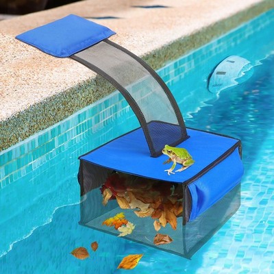 Blue Above Ground Pool Skimmer, Deluxe Pool Leaf Skimmer, Efficient Pool Leaf...