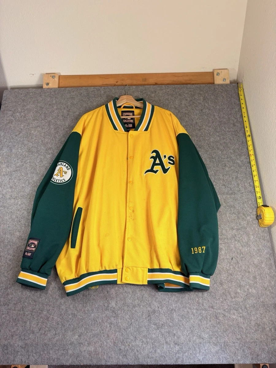 MLB オークランドアスレチックス G-III ナイロンジャケット G-III Oakland Athletics MLB Jackets for sale | eBay