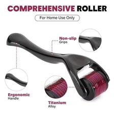 Derma Skin Roller 540 Titanium Micro Needle Anti Ageing Hair Regeneration Growth