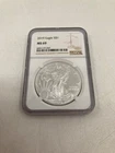 2019 NGC Certified American Silver Eagle MS69 Coin 1 Ounce Fine Silver