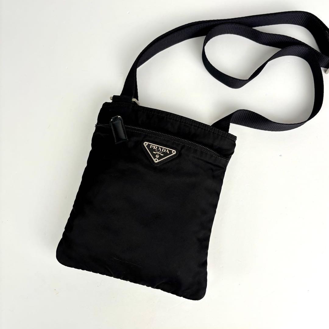 PRADA Shoulder Bag Sacoche Tessuto Nylon