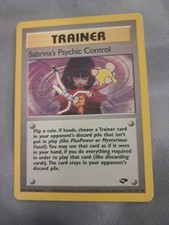 Sabrina's Psychic Control 121/132 Gym Challenge Regular on eBay