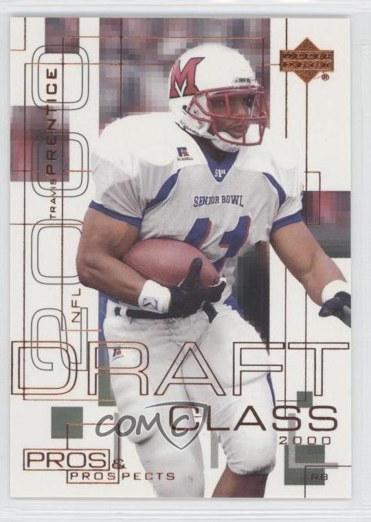 2000 Upper Deck Pros & Prospects Draft Class /1000 Travis Prentice Rookie RC m5x