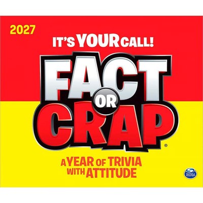 Calendar Ink,  Fact or Crap 2027 Desk Calendar