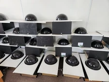 Checkpoint Dome Clarity 4 Security PTZ Camera LOT 25x Drop Ceiling Mounts JobLot