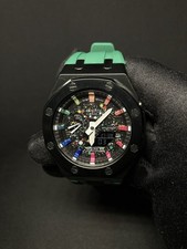 Custom G-SHOCK  GMA- 2100 green with multi co...