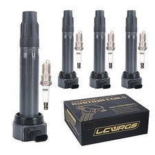 Juego de 4 bobinas de encendido y bujías para Jeep Patriot Compass Dodge Avenger