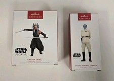 Hallmark Keepsake Christmas Ornament Star Wars Ahsoka Tano And Admiral Thrawn