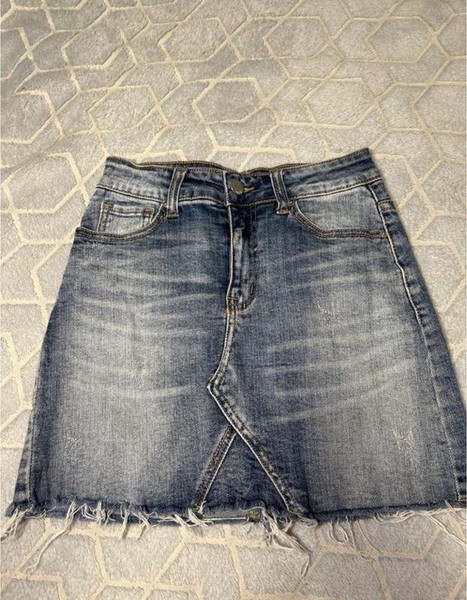 Women & Other Stories Skirt Navy Denim 34 / XS /