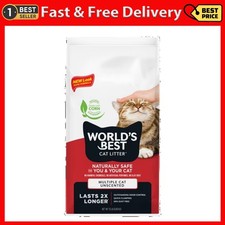 The world's best unscented cat litter, fast-clumping, flushable