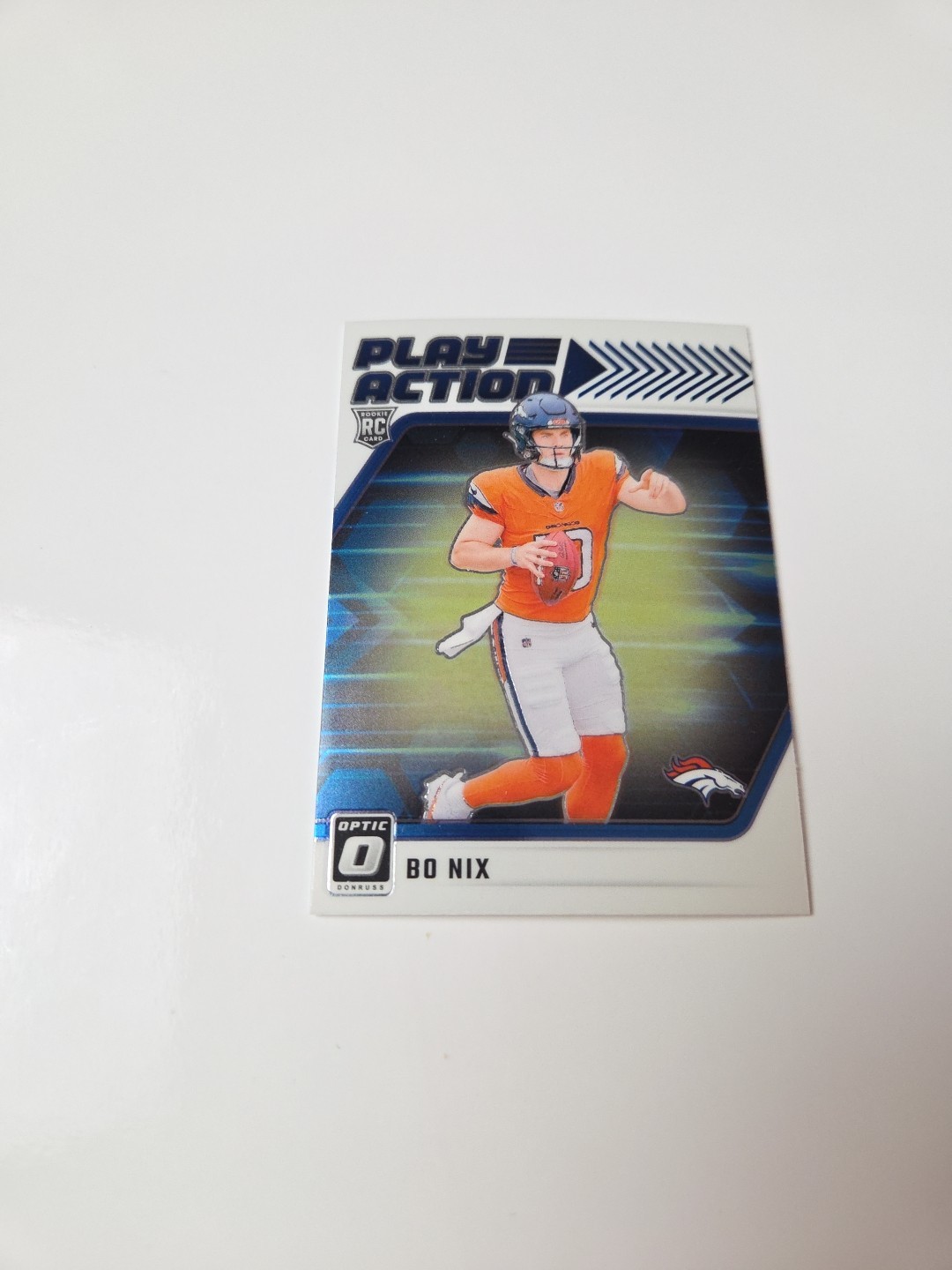 2024 Panini Donruss Optic - Play Action Bo Nix #6 (RC)