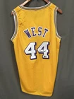 Jerry West HOF Signed Los Angeles Lakers Basketball Jersey AUTO BAS Sz XL