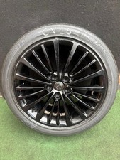 Vauxhall Astra K Elite 2016-21 Black Alloy Wheel And Tyre 17inch 225/45/17 Cv17