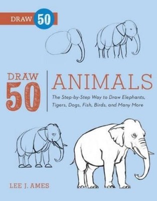 L Ames Draw 50 Animals (Paperback)