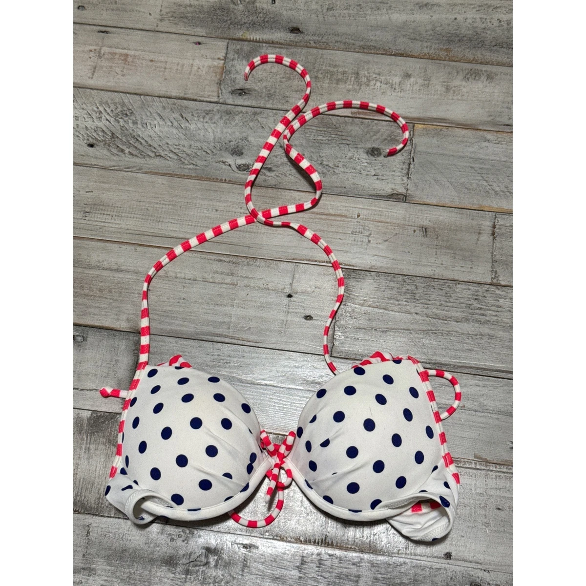 Victoria's Secret Women's Polka Dot Red Swimwear for Women for