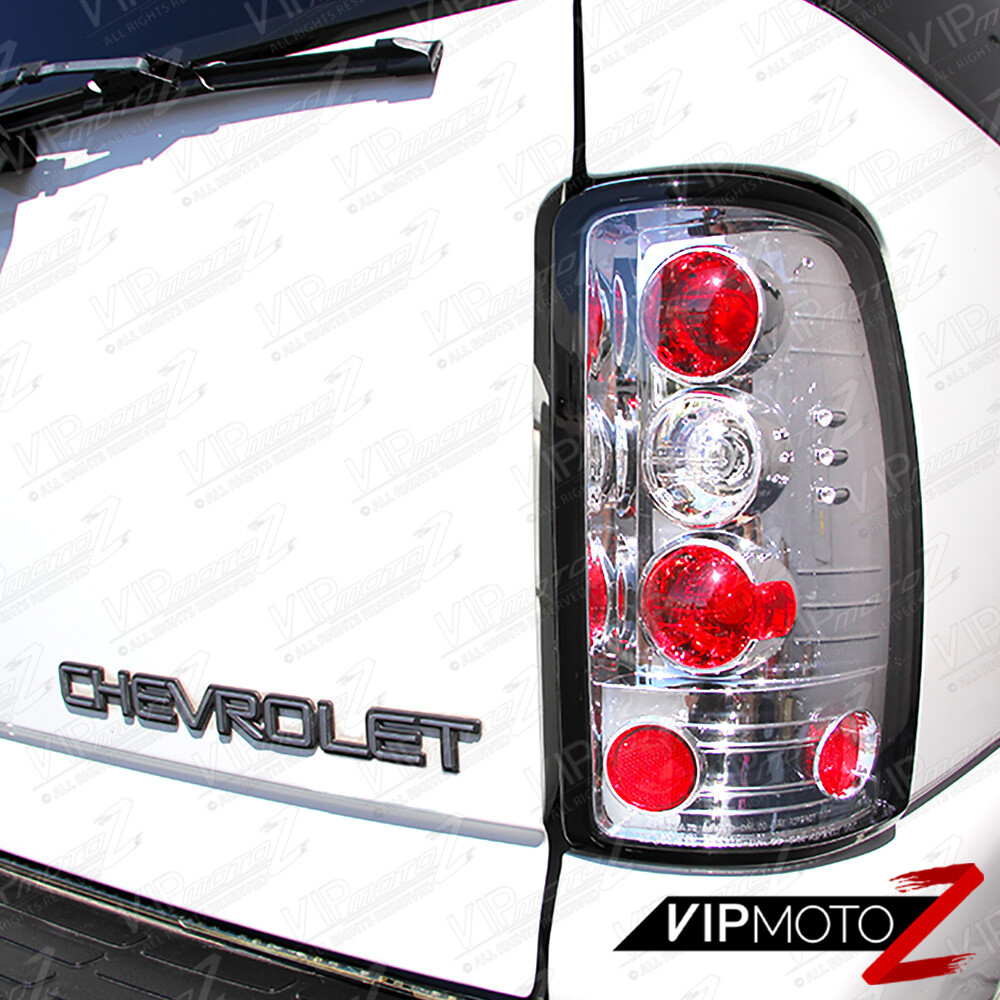For 0006 Chevy Suburban Tahoe GMC Yukon Denali Chrome Red Barn Door