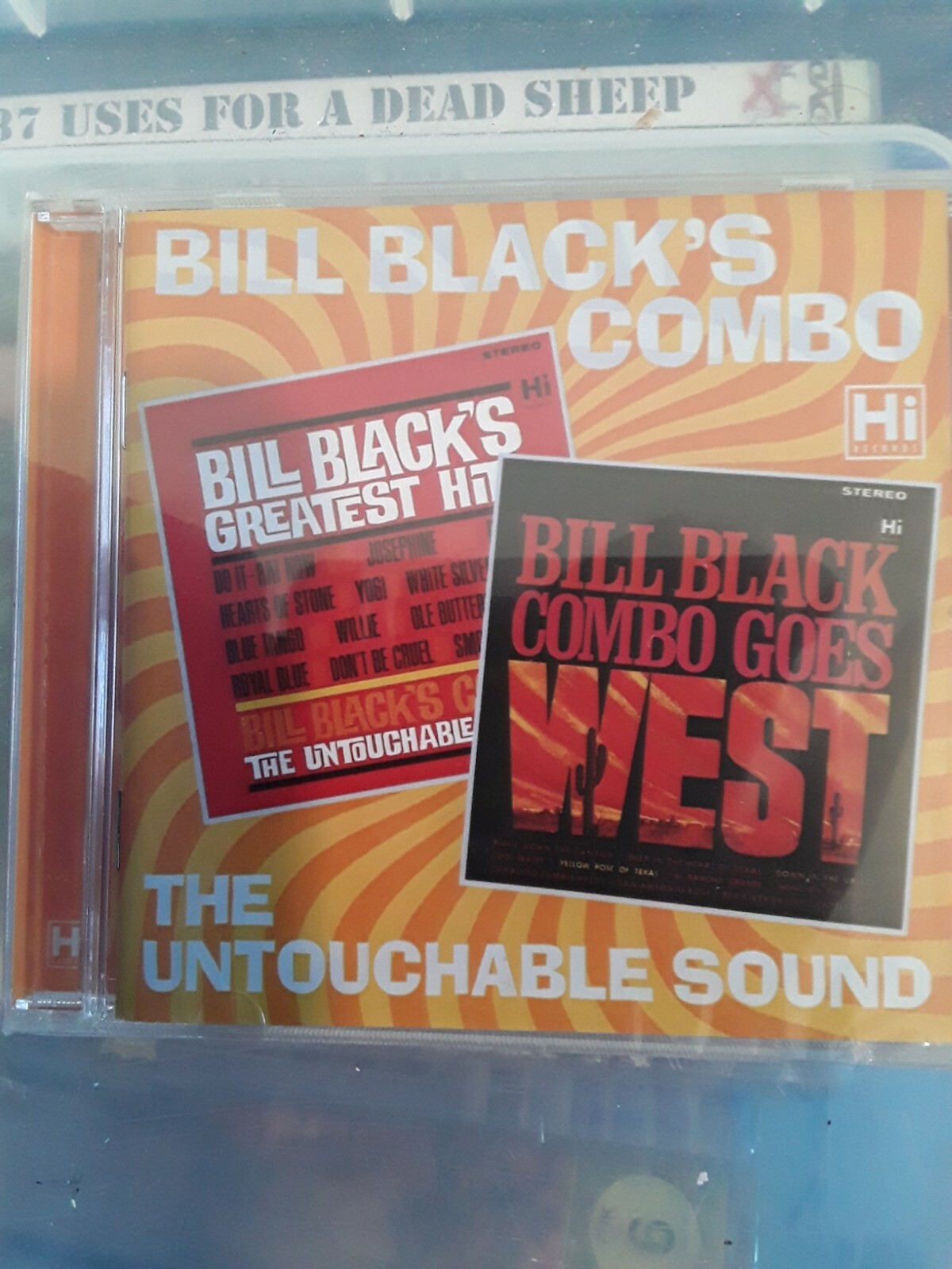 BILL.  BLACKS. COMBO.         GREATEST  HITS. /.GOES. WEST.         HI.  RECORDS