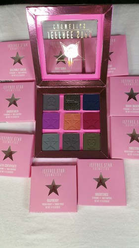 JUEGO DE 9 SOMBRAS DE OJOS INDIVIDUALES DE COSMÉTICOS JEFFREE STAR Y PALETA Z MAGNÉTICA TOTALMENTE NUEVO - Imagen 4 de 5
