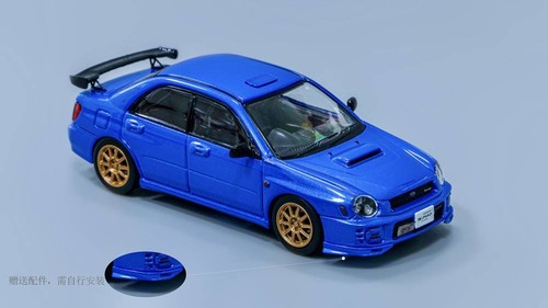 Furuya 1:64 SUBRARU Impreza WRX STi Diecast Toys Car Models Hobby Miniature Gift - Picture 16 of 26