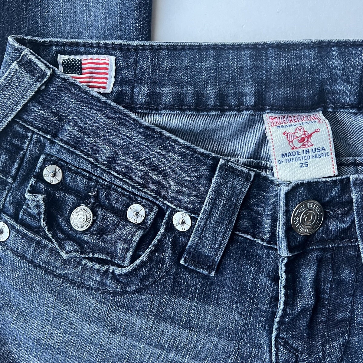 truereligion 32×33 True Religion Jeans Skinny - Size 25 - Inseam 33