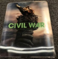 CIVIL WAR 4K UHD  Blu-ray Exclusive Lenticular Slipcover Amazon Rare Limited 