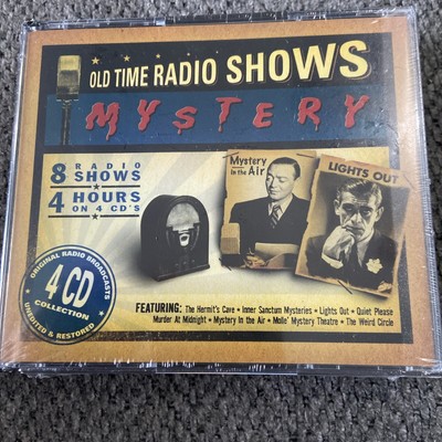 Old Time Radio Shows on 4 CD's MYSTERY 2004 Set